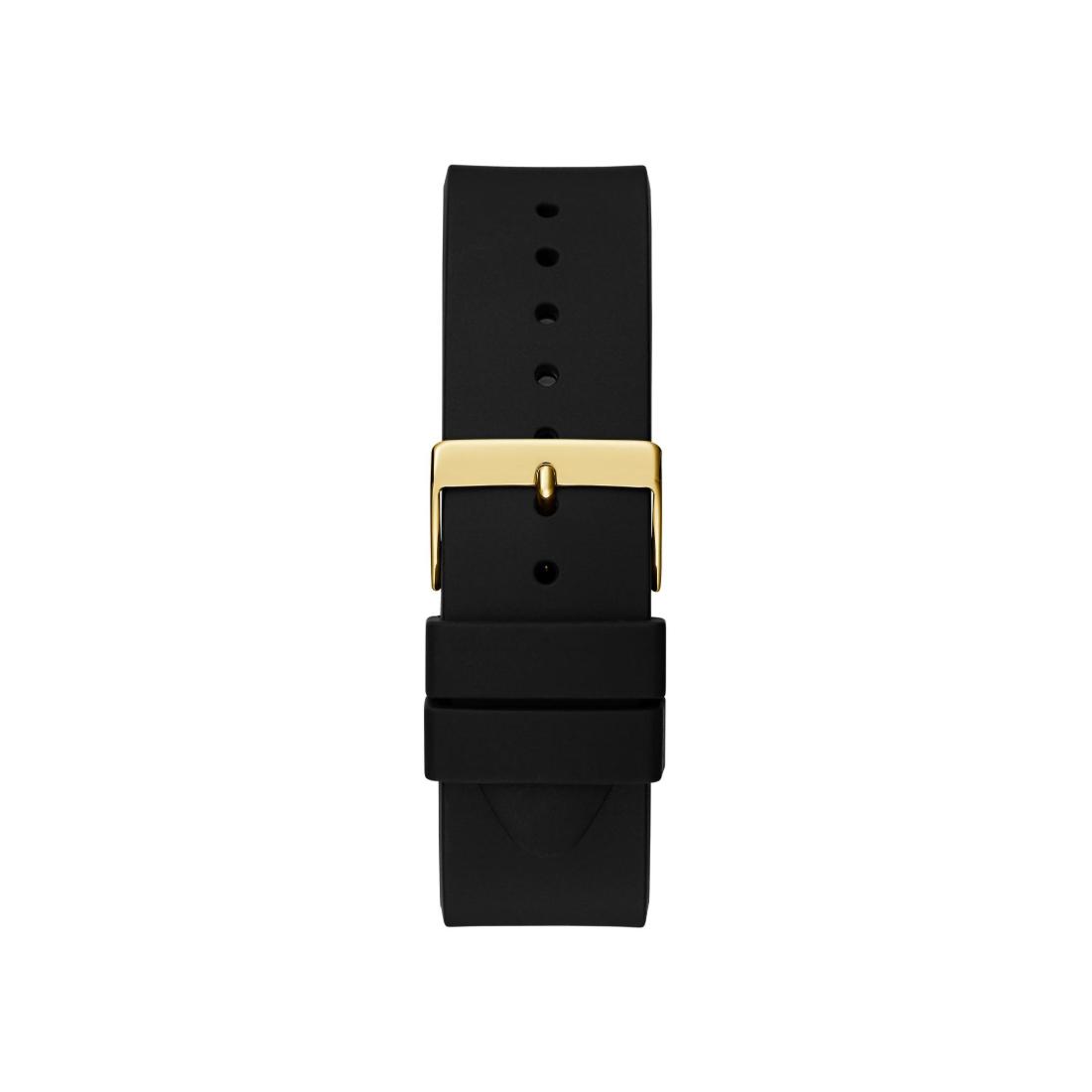 Guess Men 51 mm Size Champagne Dial Round Analog Watch U1430G1M