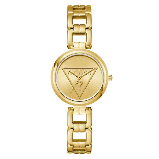 Guess Trend 32 mm Champagne Dial Women Analog Watch- U1438L2M