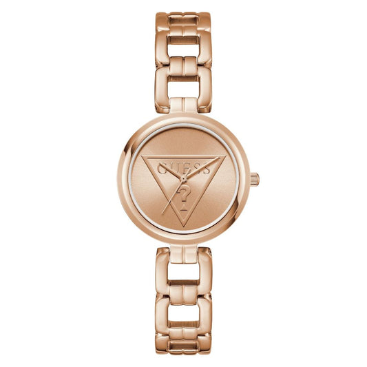 Guess Trend 32 mm Rose Gold Dial Women Analog Watch- U1438L3M