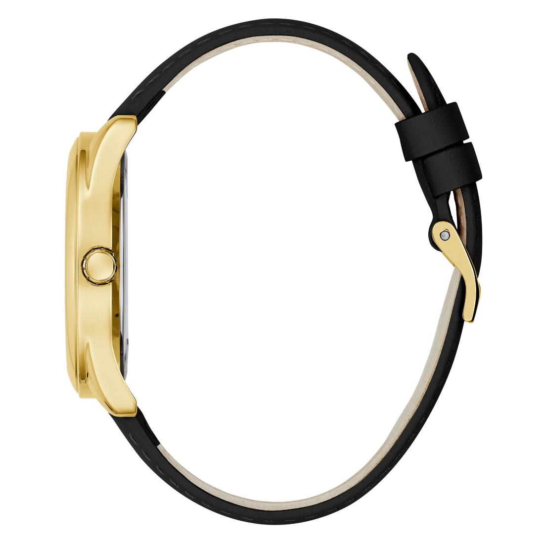 Guess Trend 40 mm Gold Dial Women Analog Watch U1439L1M