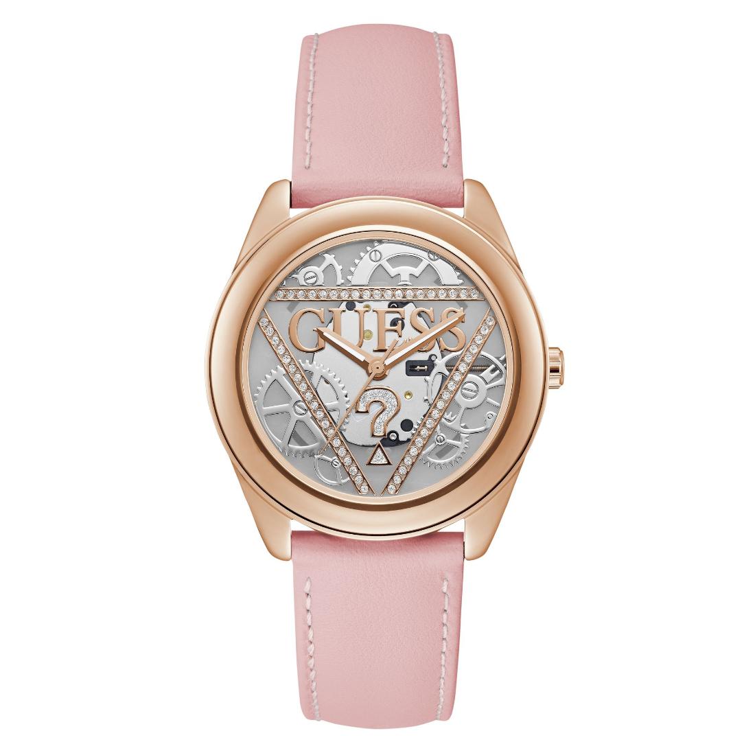 Guess Trend 40 mm Rose Gold Dial Women Analog Watch U1439L2M