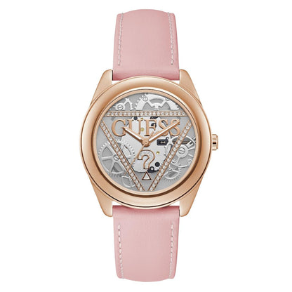Guess Trend 40 mm Rose Gold Dial Women Analog Watch- U1439L2M