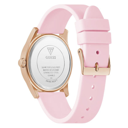 Guess Trend 38 mm Pink Dial Women Analog Watch- U1440L3M