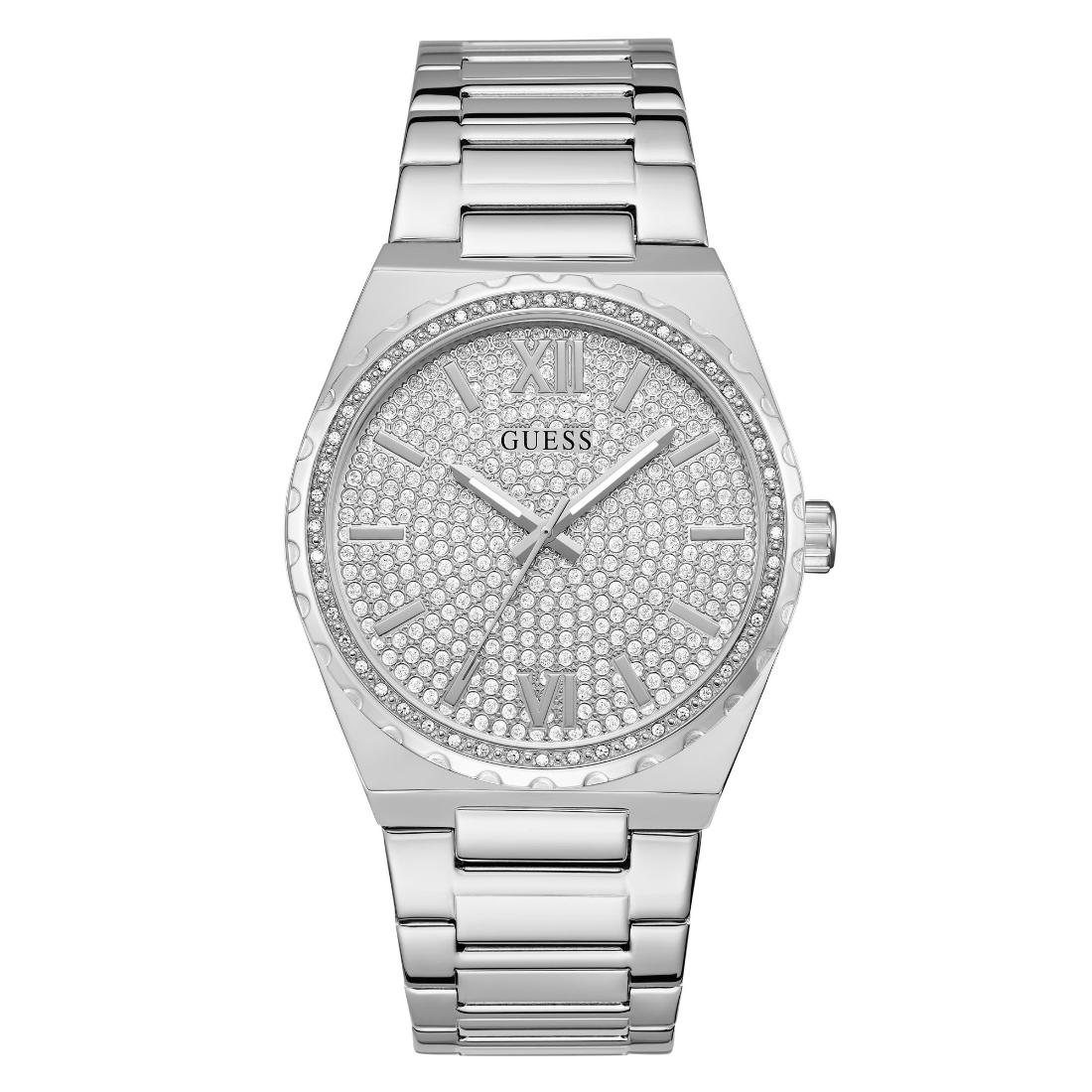 Guess Trend 42 mm Silver Dial Men Analog Watch- U1449G1M