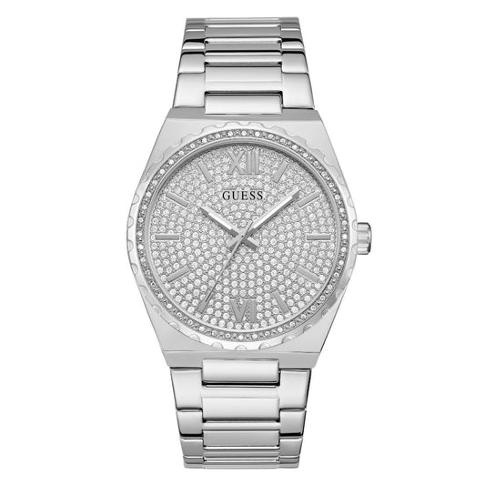 Guess Trend 42 mm Silver Dial Men Analog Watch- U1449G1M