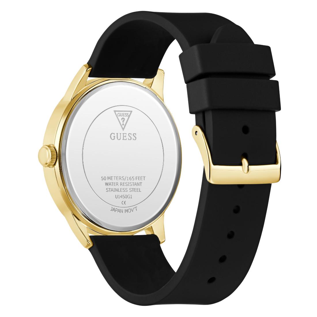 Guess Trend 44 mm Black Dial Men Analog Watch U1450G1M