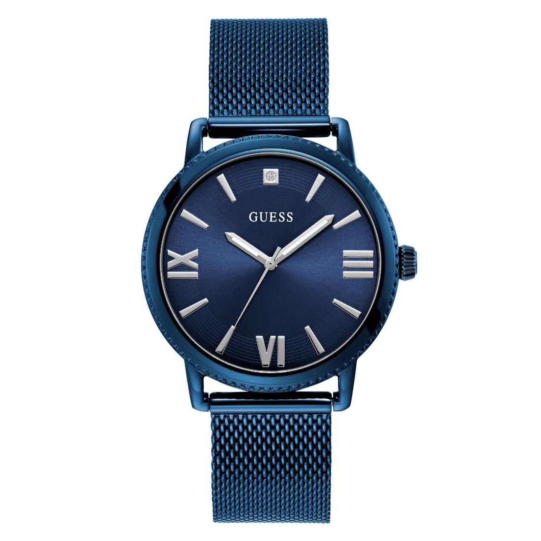 Guess Dress 42 mm Blue Dial Men Analog Watch U1452G3M