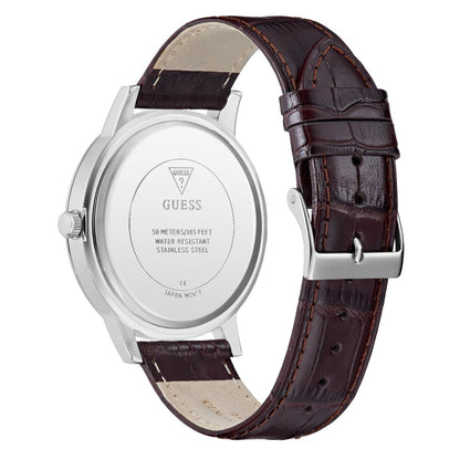 Guess Dress 44 mm White Dial Men Analog Watch- U1453G1M