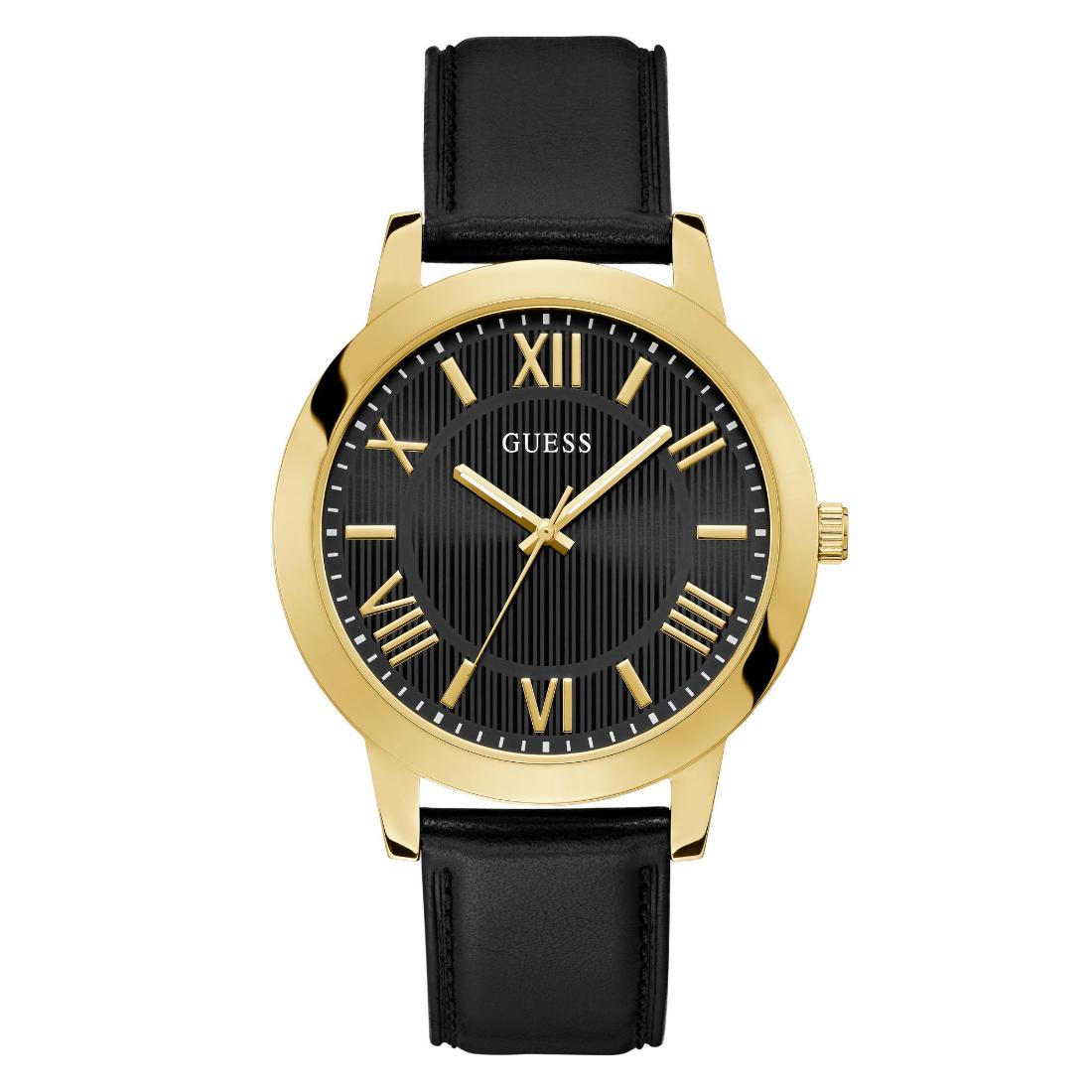 Guess Dress 44 mm Black Dial Men Analog Watch U1453G2M