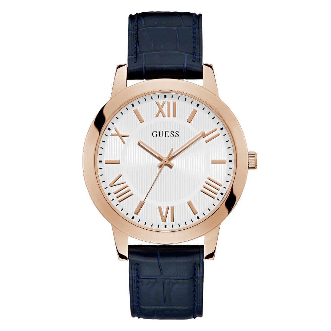 Guess Dress 44 mm White Dial Men Analog Watch U1453G3M