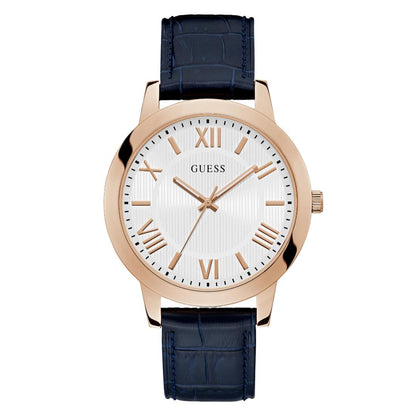 Guess Dress 44 mm White Dial Men Analog Watch- U1453G3M