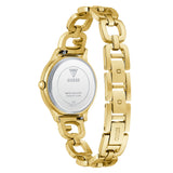 Guess Bejeweled 30 mm Gold Dial Women Analog Watch U1457L2M