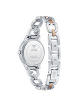 Guess Bejeweled Women 30 mm Silver Dial Analog Watch U1457L5M