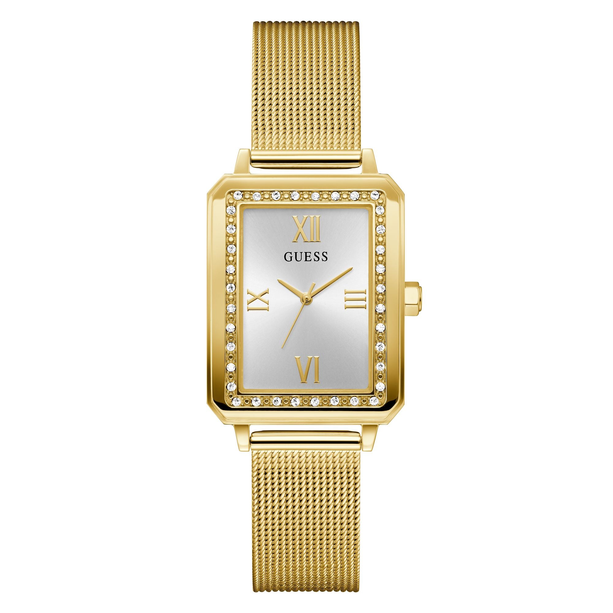 Guess Dress 28.5 mm White Dial Women Analog Watch U1459L2M