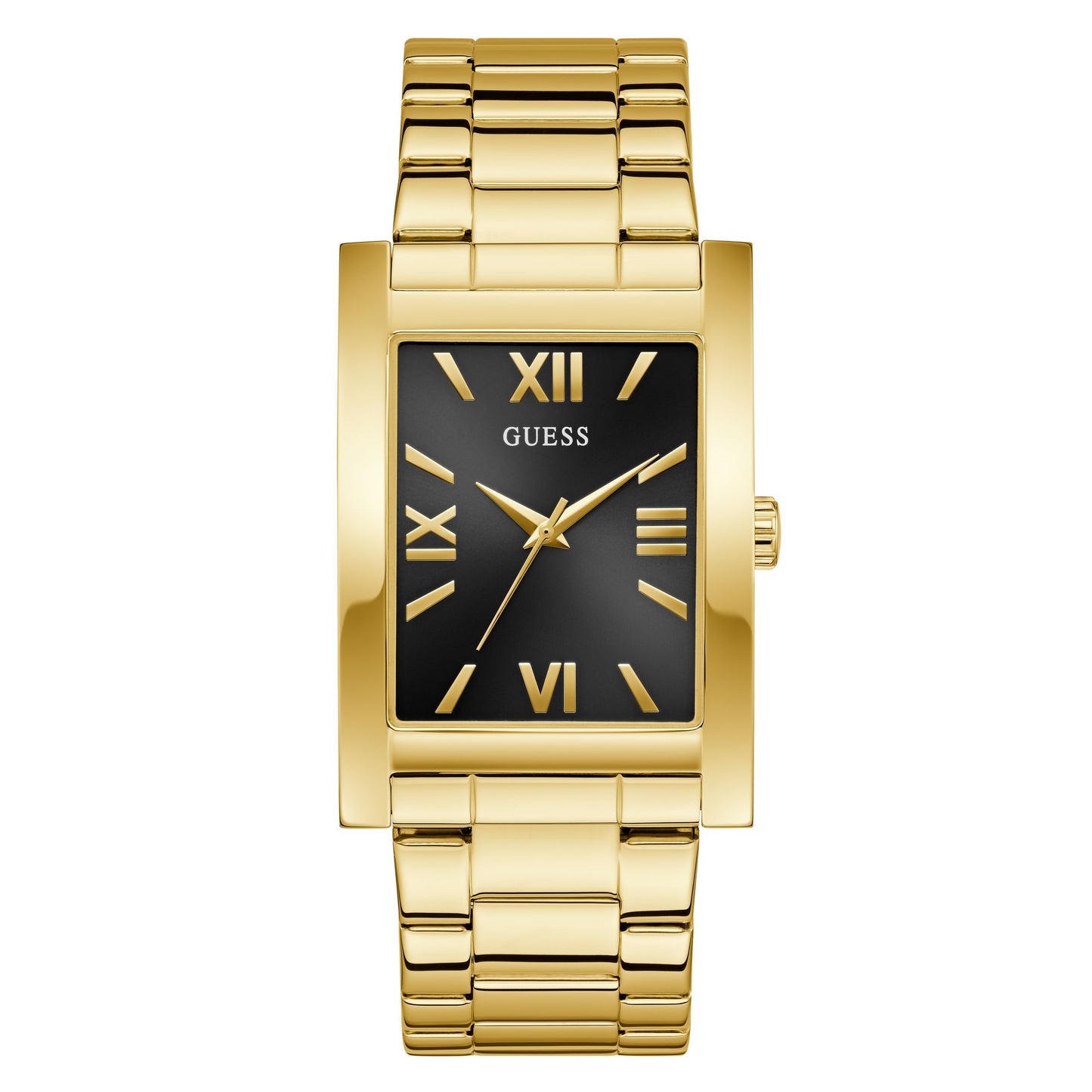Guess Dress 33.5 mm Black Dial Men Analog Watch U1466G2M