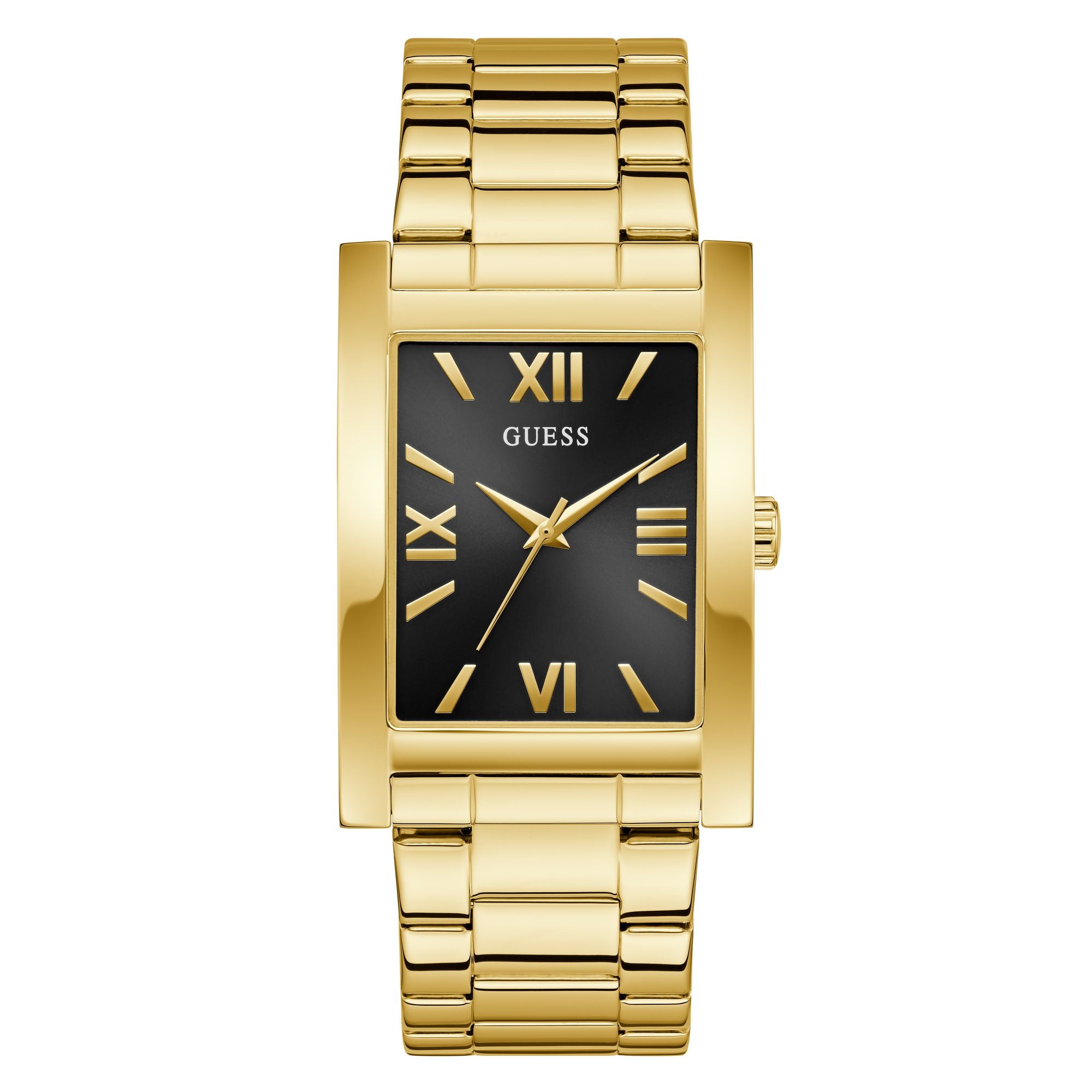 Guess Dress 33.5 mm Black Dial Men Analog Watch U1466G2M
