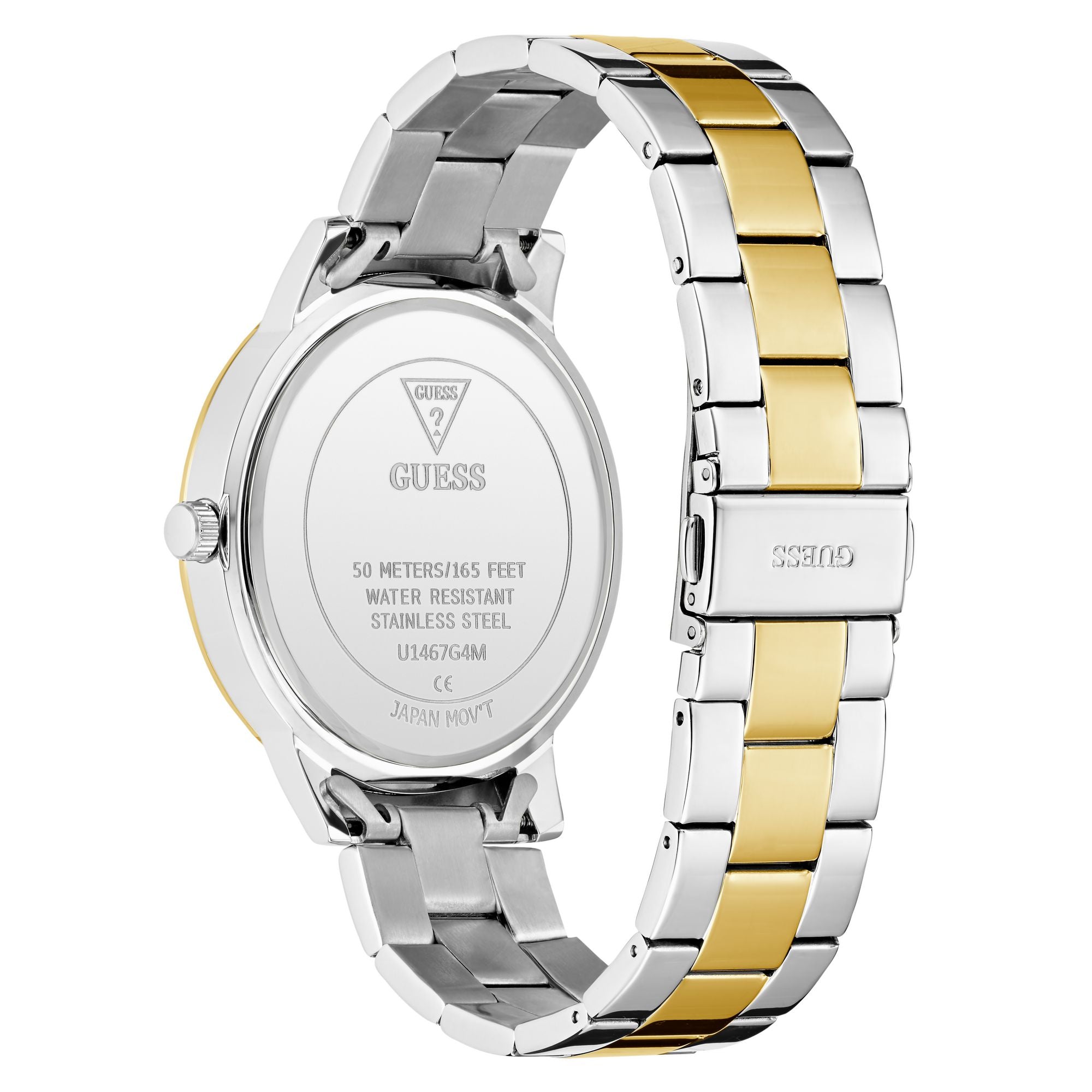 Guess Dress 44 mm Green Dial Men Analog Watch U1467G4M