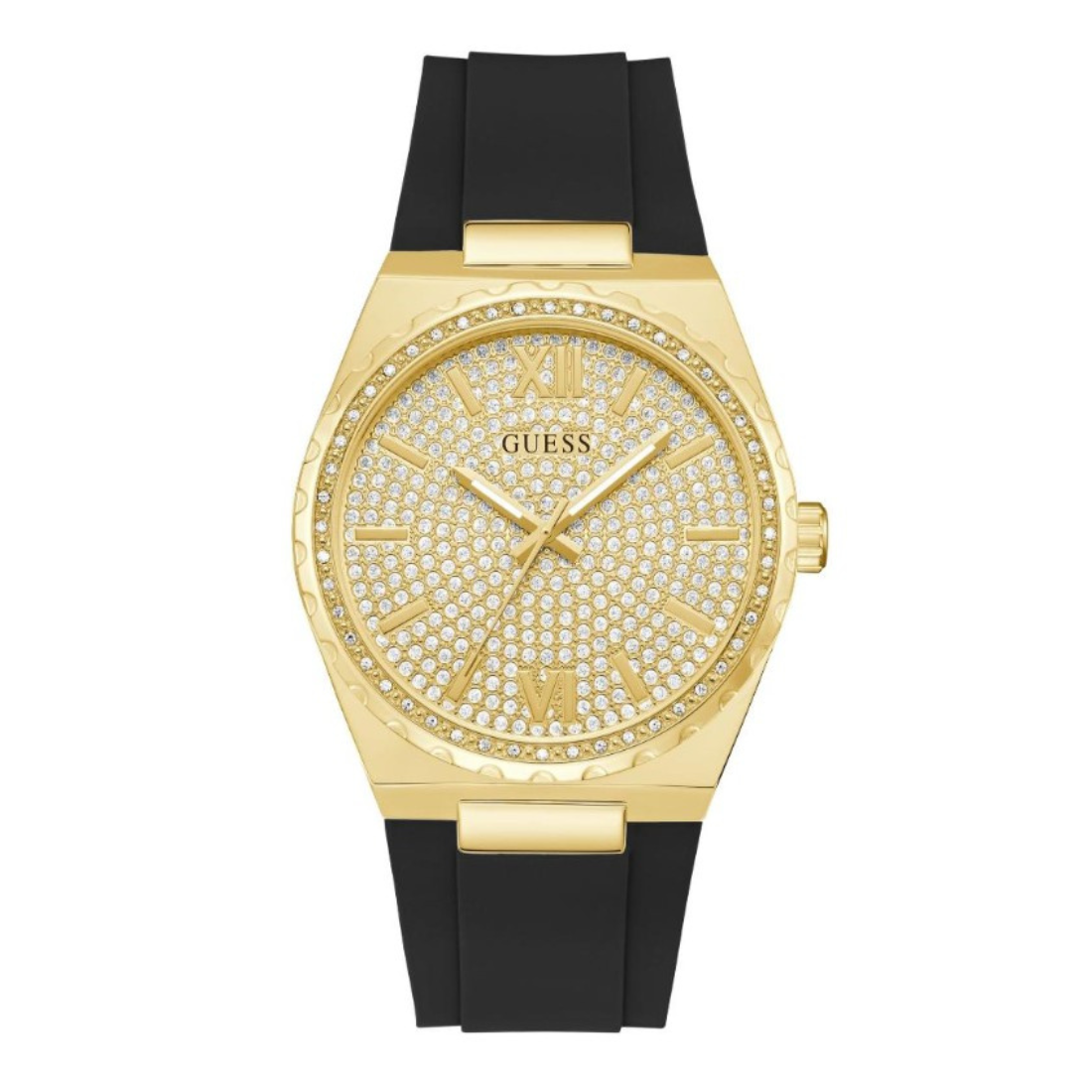 Guess Trend Men 42 mm Champagne Dial Analog Watch U1471G2M