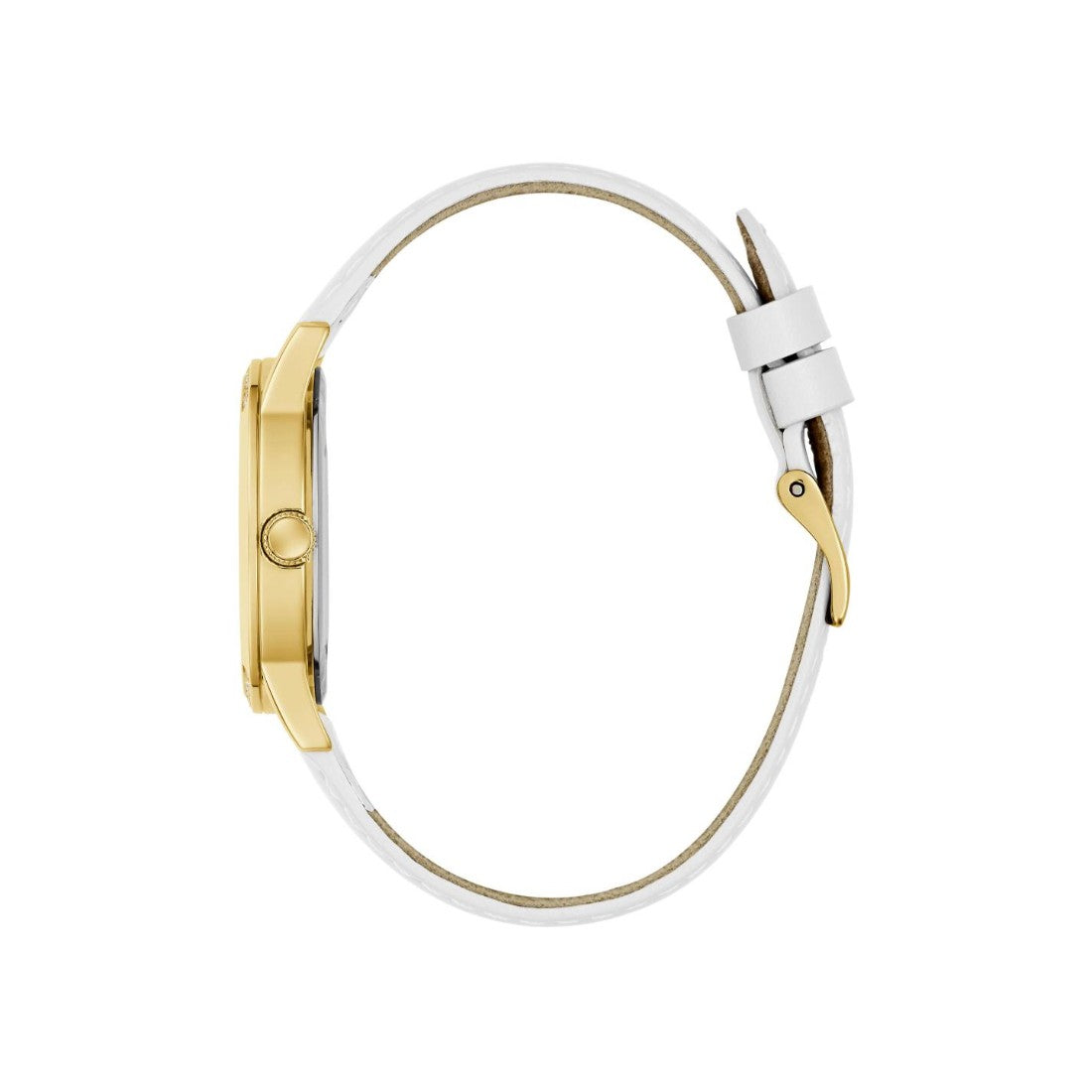 Guess Trend Women 34 mm Champagne Dial Analog Watch U1481L2M