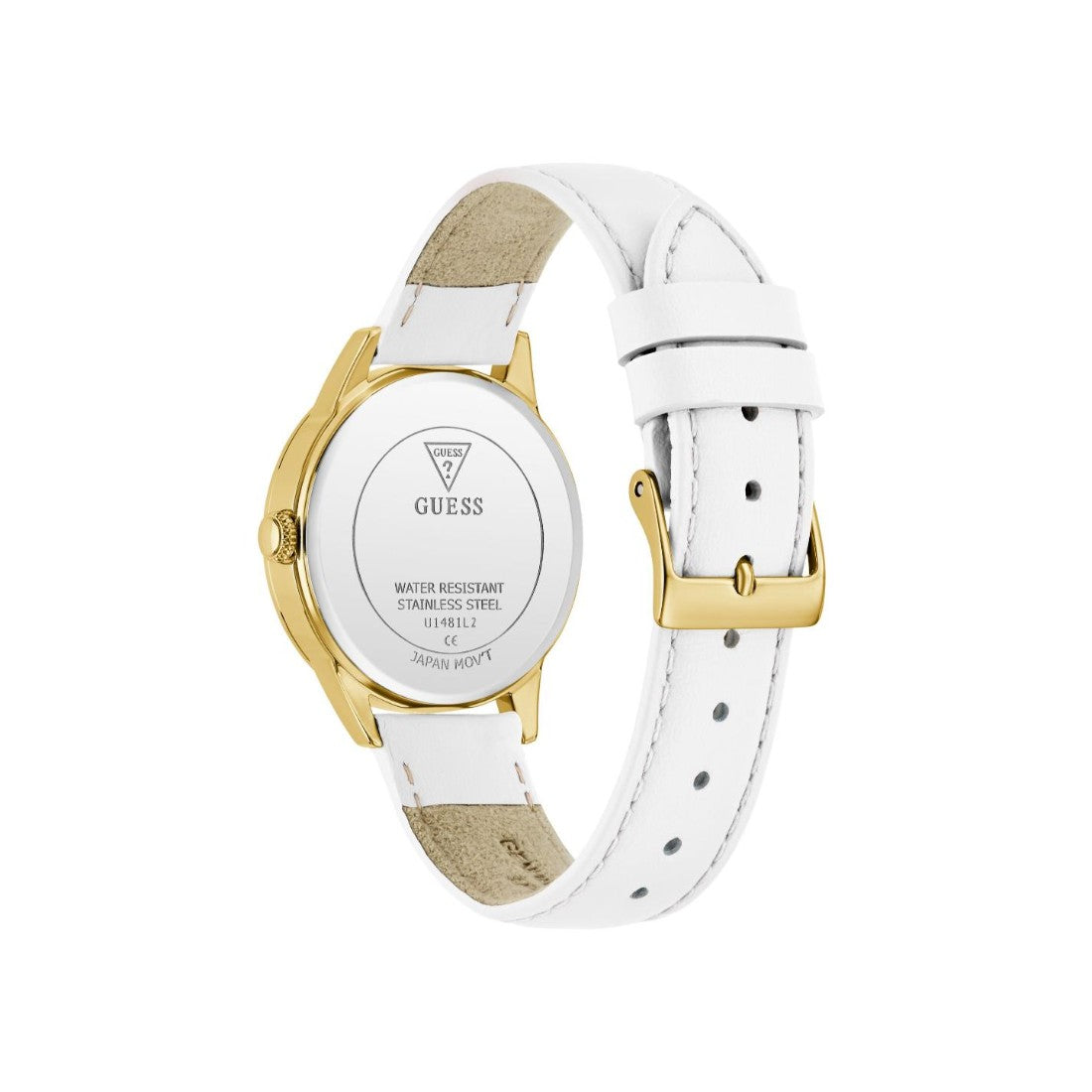 Guess Trend Women 34 mm Champagne Dial Analog Watch U1481L2M