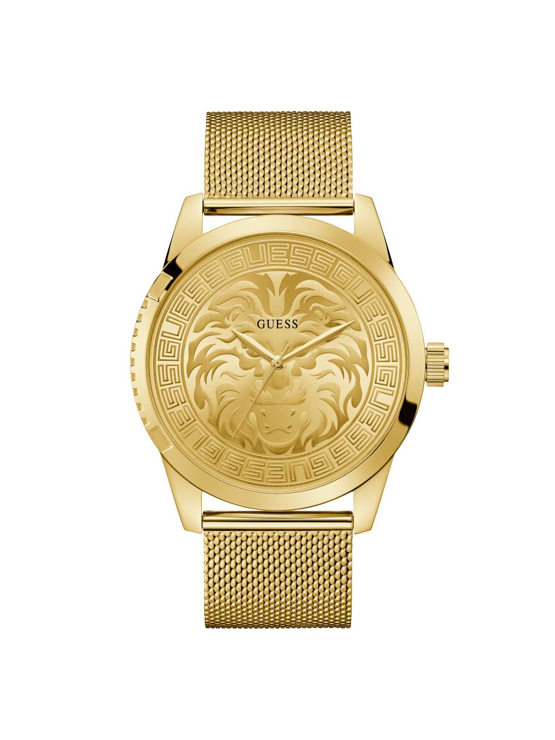 Guess Trend Men 47 mm Champagne Dial Analog Watch U1490G2M