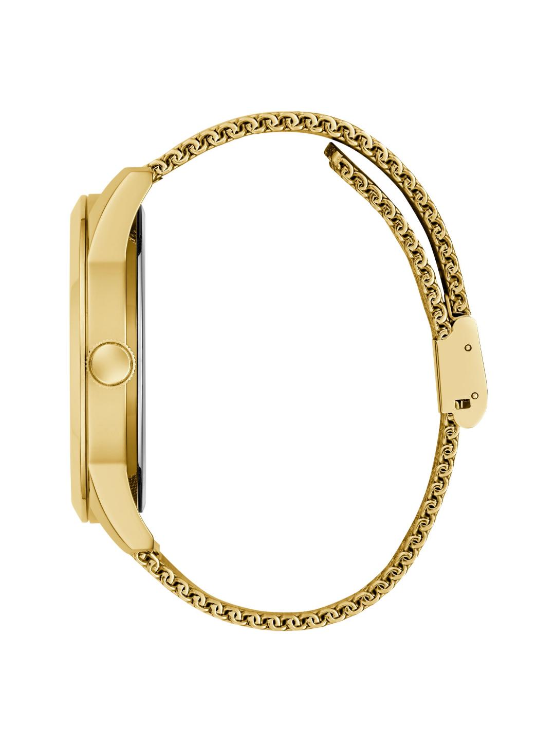 Guess Trend Men 47 mm Champagne Dial Analog Watch U1490G2M