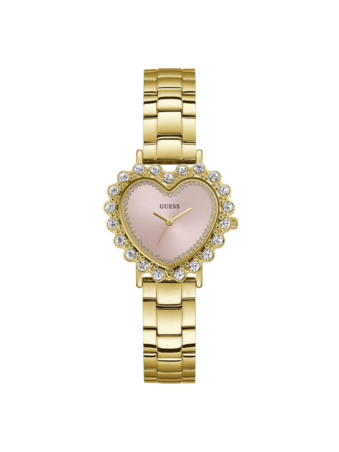 Guess Trend Women 35 mm Pink Dial Analog Watch U1491L2M