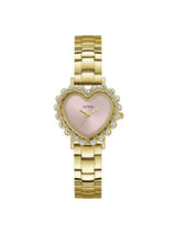 Guess Trend Women 35 mm Pink Dial Analog Watch U1491L2M
