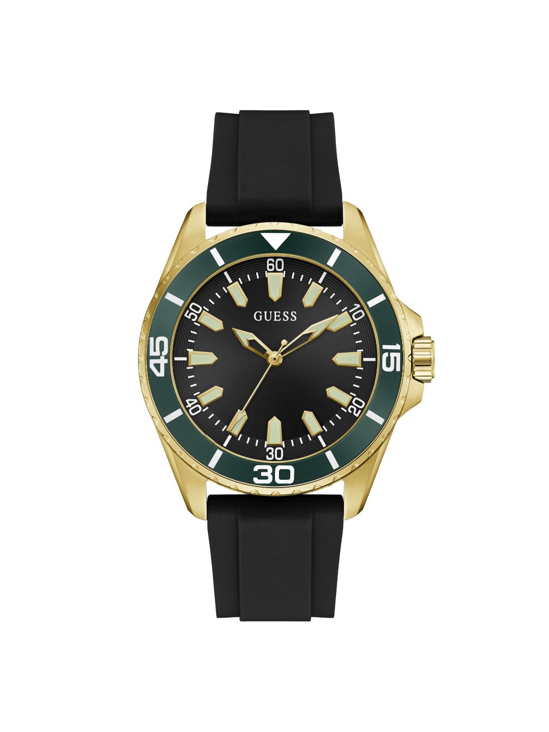Guess Sport Men 44 mm Black Dial Analog Watch U1505G7M