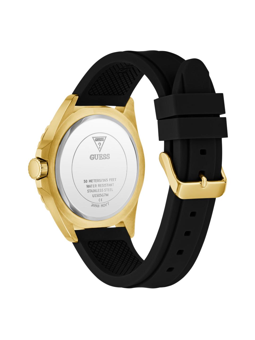 Guess Sport Men 44 mm Black Dial Analog Watch U1505G7M