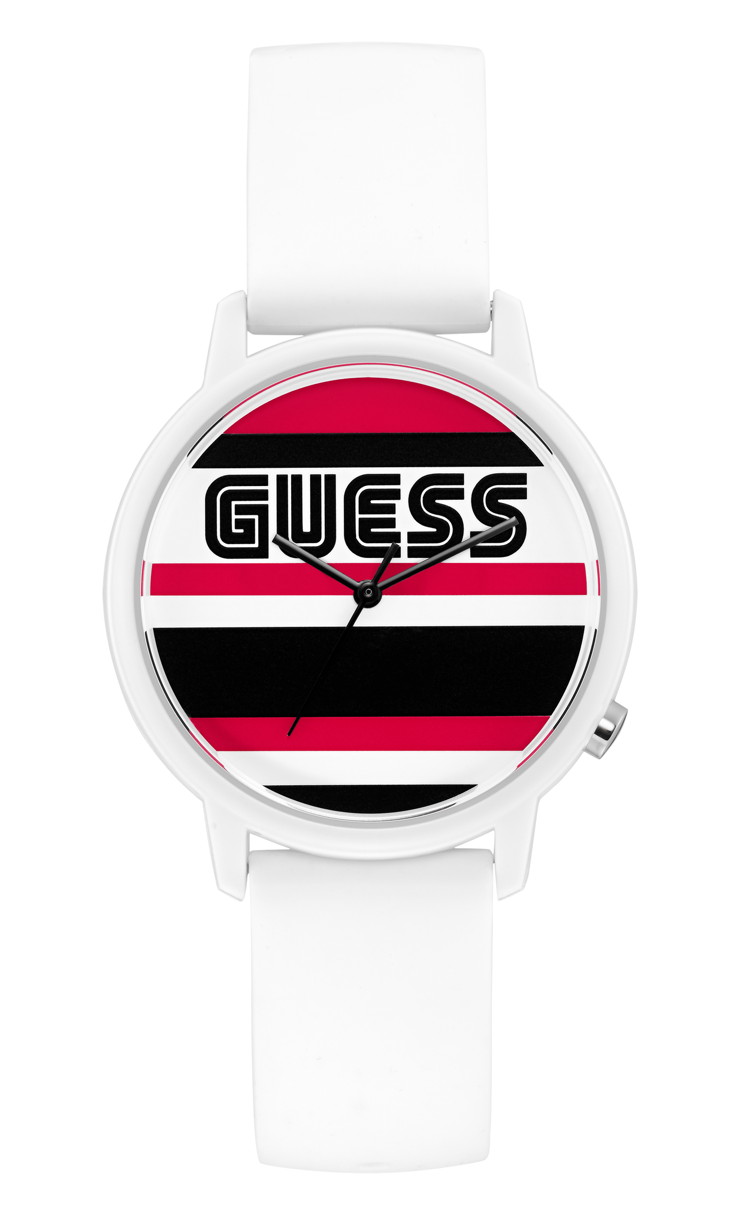 Guess Men Black Dial Analog Watch - V1028M1