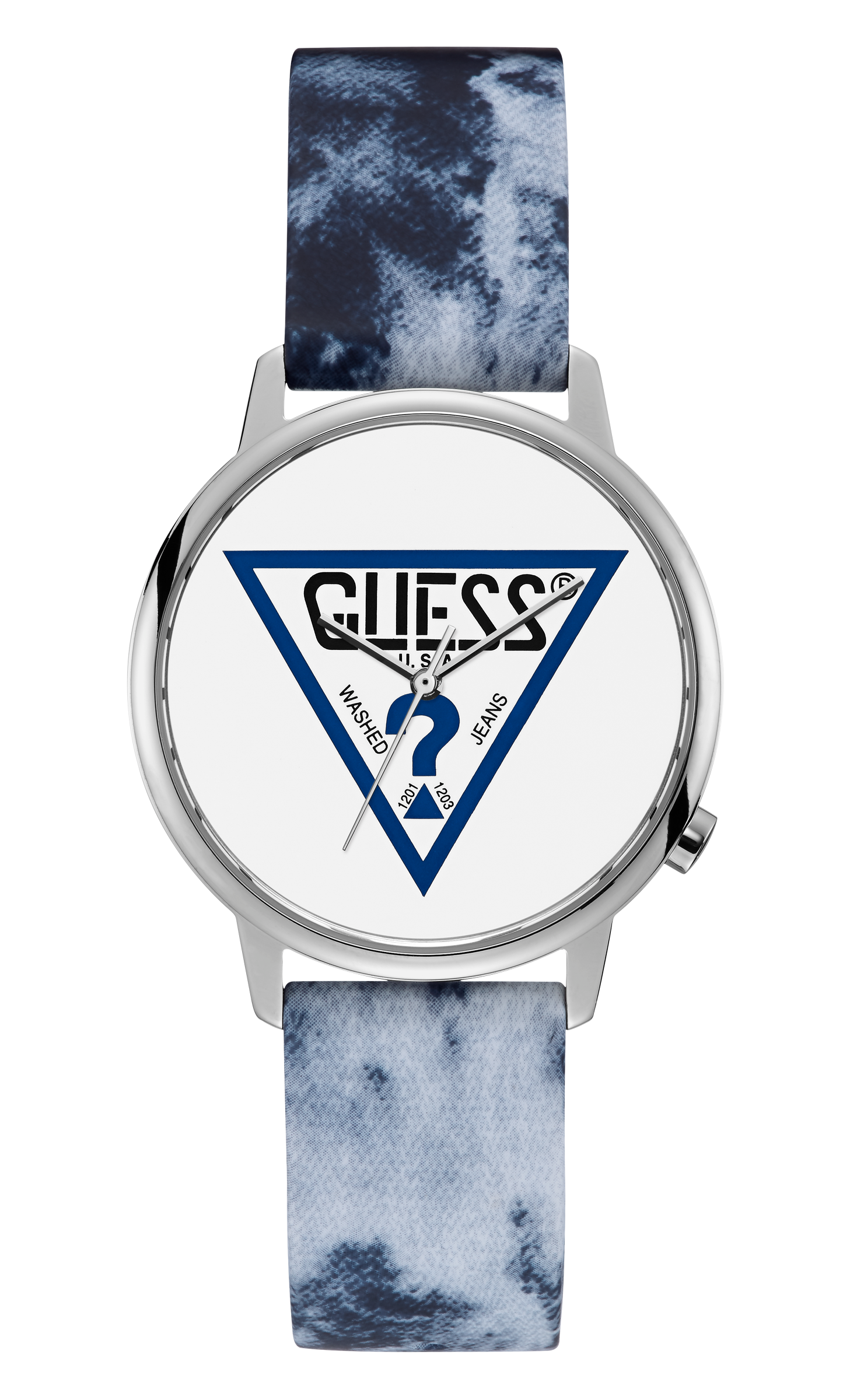 Guess 38 mm Men Black Dial Analog Watch V1031M1