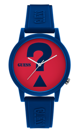 Guess Red Dial Men Watch V1041M4