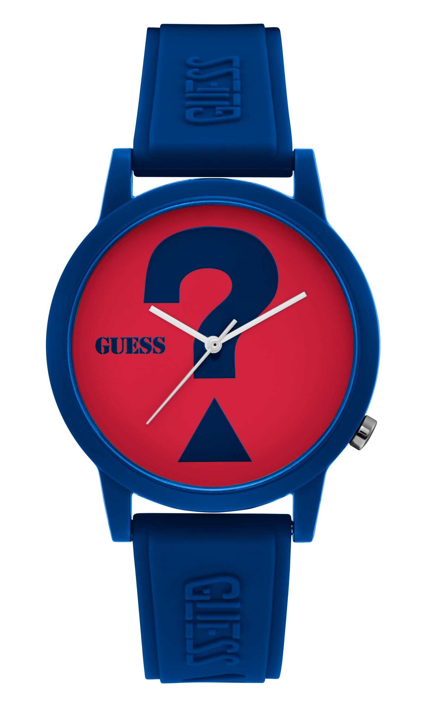 Guess Red Dial Men Watch V1041M4