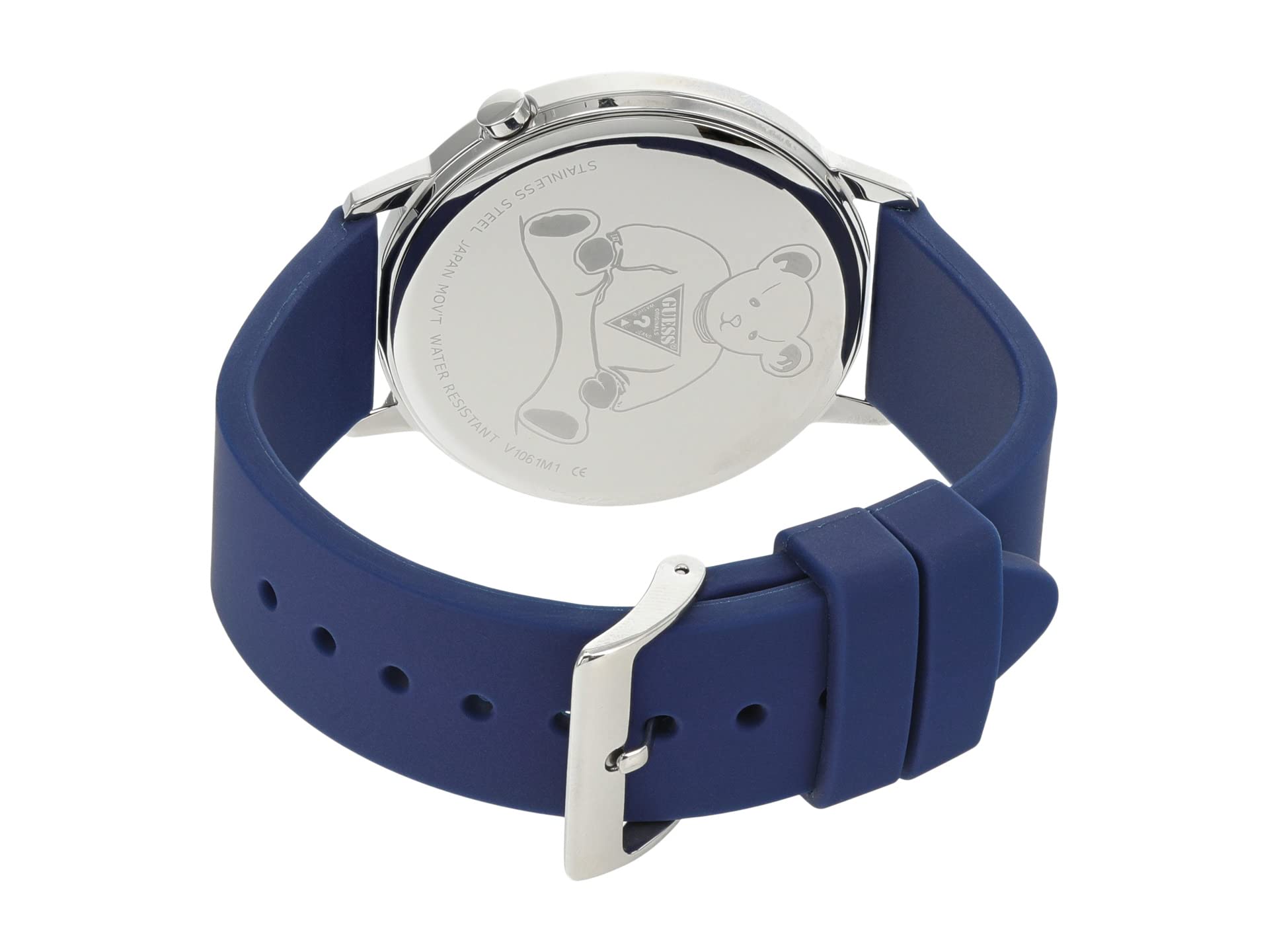 Guess 36 mm Men Blue Dial Analog Watch V1061M1