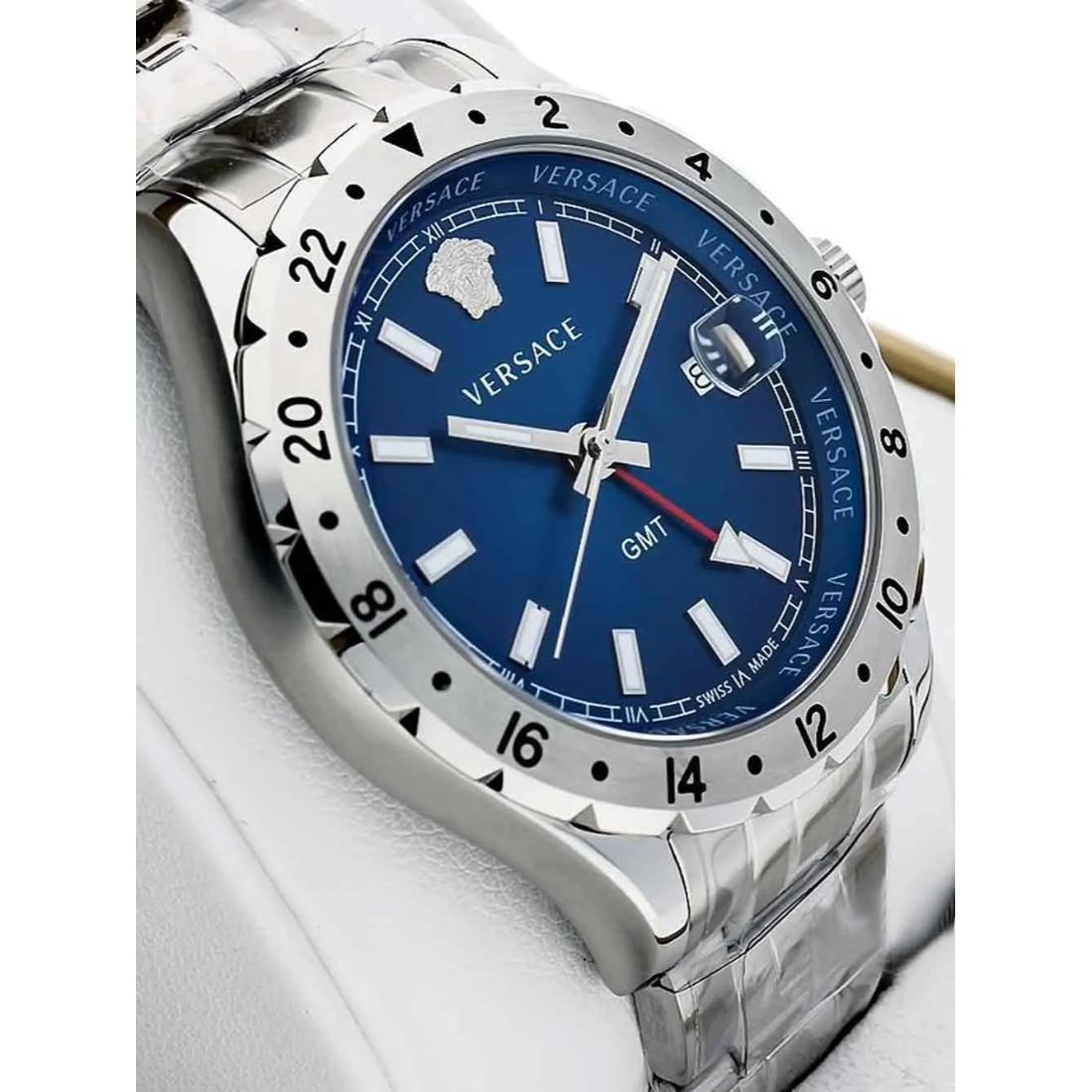 Versace Blue 42 mm Dial Men Analogue Watch V11010015