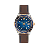 Versace Men 42 mm Size Blue Dial Analog Watch V11080017