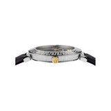 Versace 37 mm Analog Black Dial Women's Watch V16020017