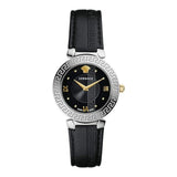 Versace 37 mm Analog Black Dial Women's Watch V16020017