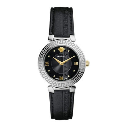 Versace Analog Black Dial Women's Watch-V16020017