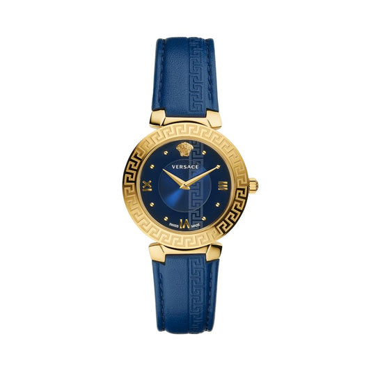 Versace DAPHNIS 35 mm Blue Dial Women Watch- V16040017