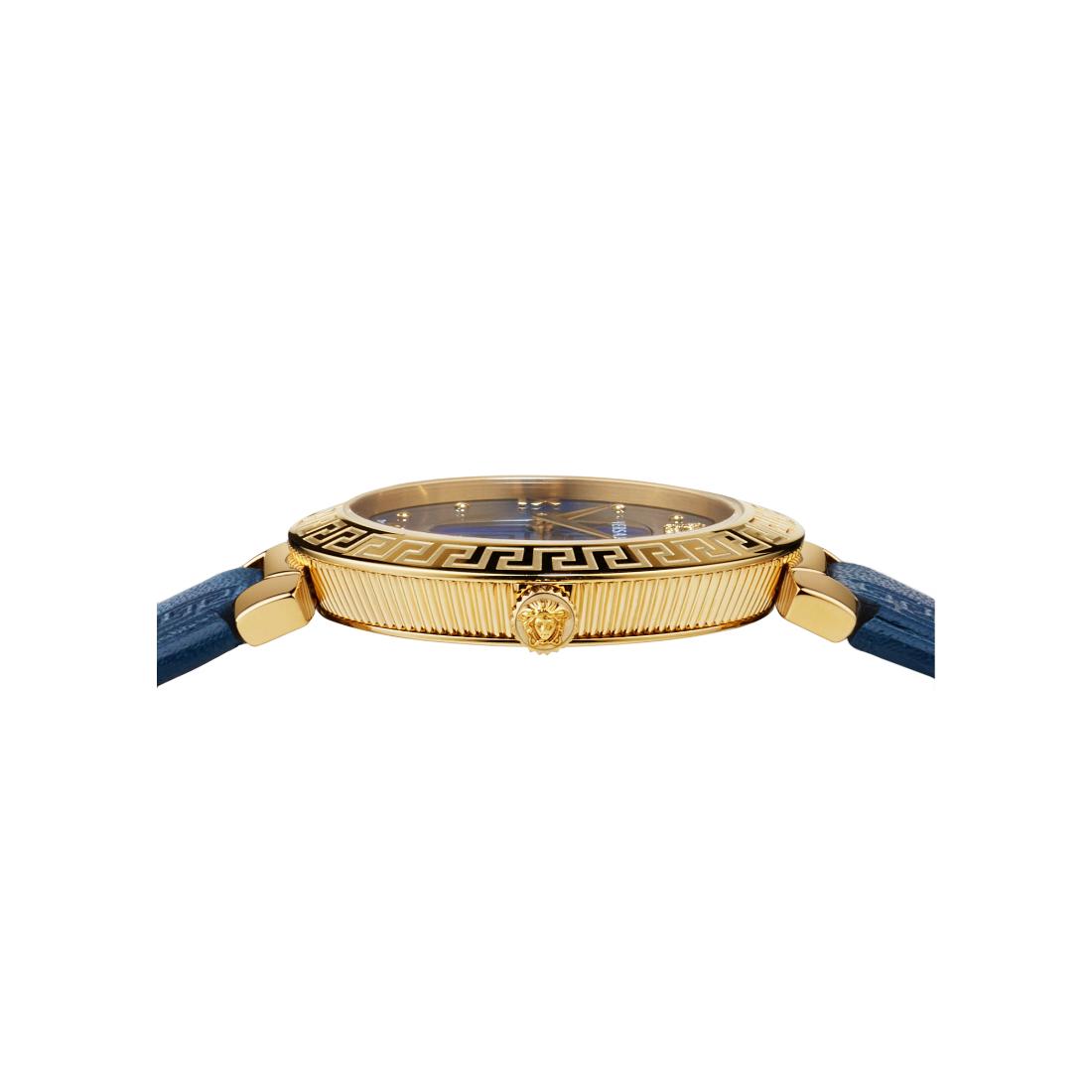 Versace DAPHNIS 35 mm Blue Dial Women Watch- V16040017