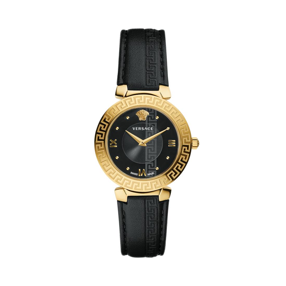 Versace DAPHNIS 35 mm Black Dial Women Watch- V16050017