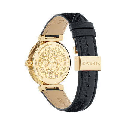 Versace DAPHNIS 35 mm Black Dial Women Watch- V16050017