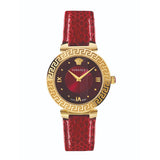 Versace Women 35 mm Size Red Dial Analog Watch V16080017