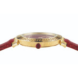 Versace Women 35 mm Size Red Dial Analog Watch V16080017