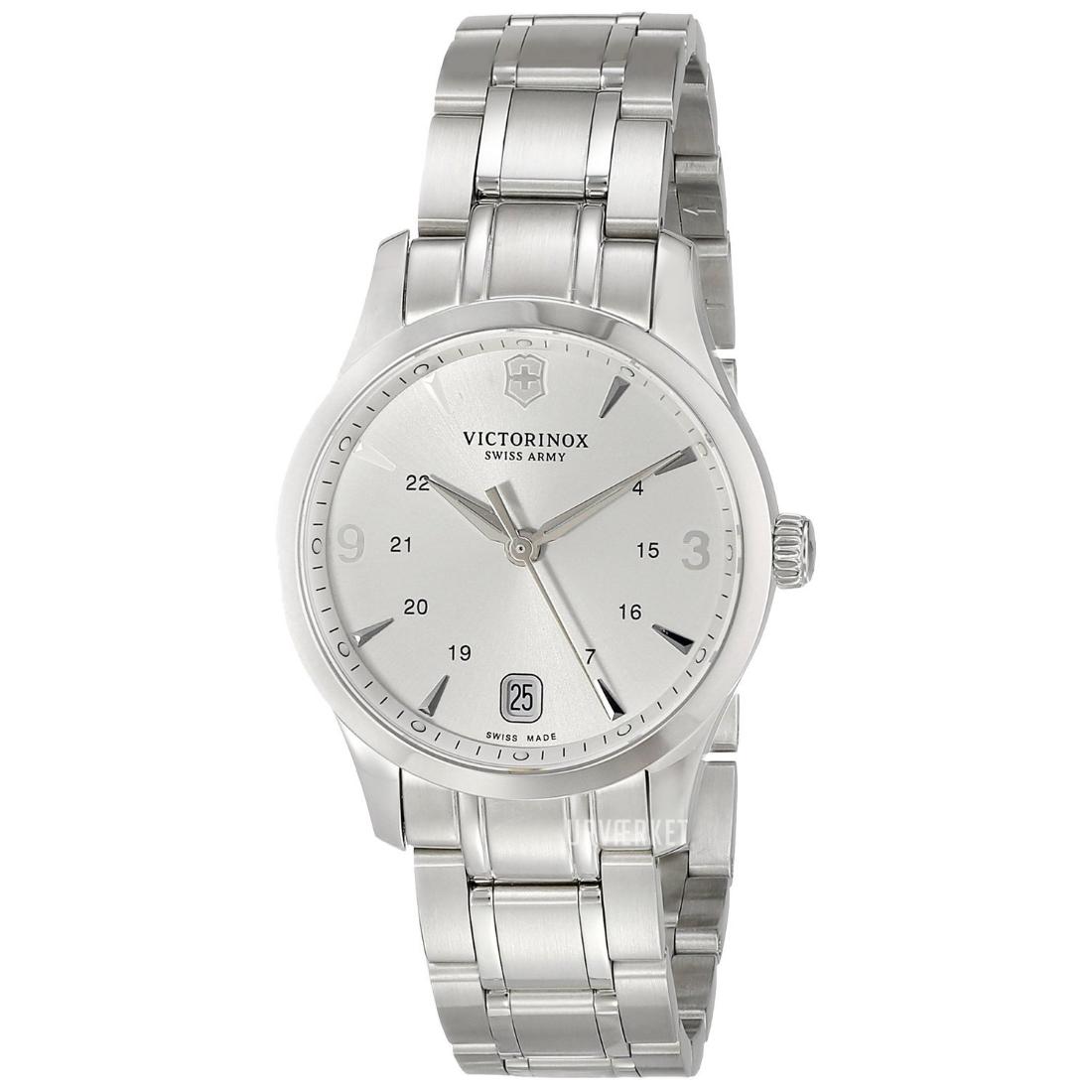 Victorinox Alliance 30 mm Silver Dial Women Watch 241539