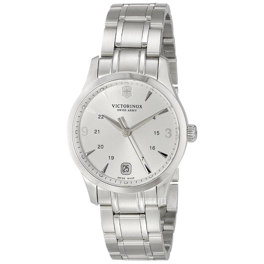 Victorinox Alliance 30 mm Silver Dial Women Watch - 241539