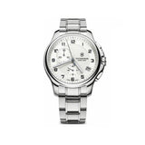 Victorinox Officer's 42 mm Silver Dial Men Watch 241554