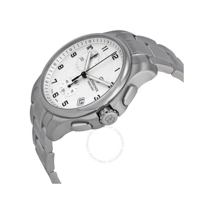 Victorinox Officer's 42 mm Silver Dial Men Watch - V241554
